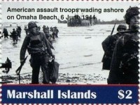 2019 Marshall Islands D-Day-75th-Anniv. troops wading ashore jpg.jpg
