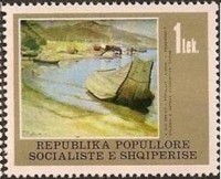 1977 Boats-on-Shore-1929-by-Vangjush-Mio.jpg