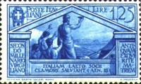 1930 Anchises from his boat sighted Italy.jpg