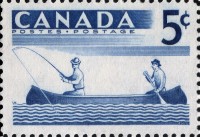 1957 canoe fishing-canada-stamp.jpg