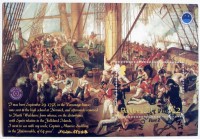 2005 Nelson wounded on deck VICTORY Bicentenary-of-the-Battle-of-Trafalgar.jpg