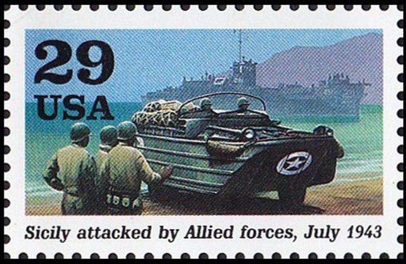 1993 Amphibious-landing-craft-on-beach-Sicily-attacked-by-Allied (2).jpg