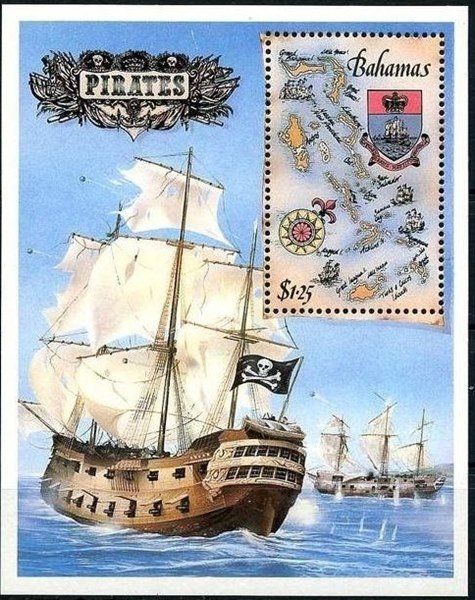 1987 pirate ship and Map-of-the-Bahamas (2).jpg