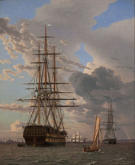 375px-C.W._Eckersberg_-_The_Russian_Ship_of_the_Line__Asow__and_a_Frigate_at_Anchor_in_the_Roads_of_Elsinore_-_Google_Art_Project.jpg