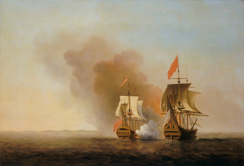 George Anson's capture of the Manila galleon 'Nuestra Señora de Covadonga', by Samuel Scott..jpg