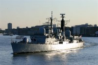HMSExeterSailingDownTheThamesInLondon.jpg